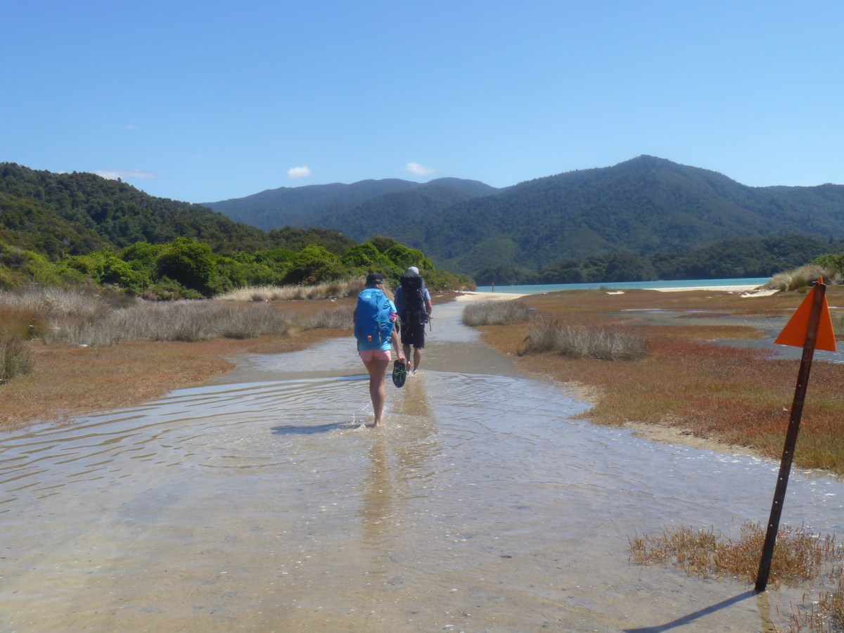 Estuary crossing Abel Tasman
