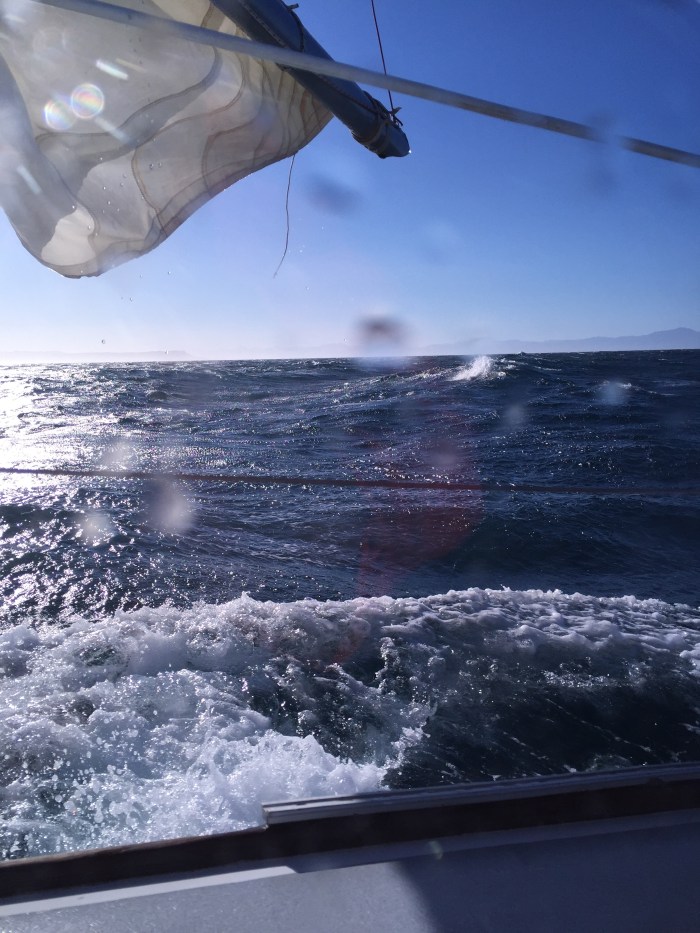 Hard to get a good pic of waves!