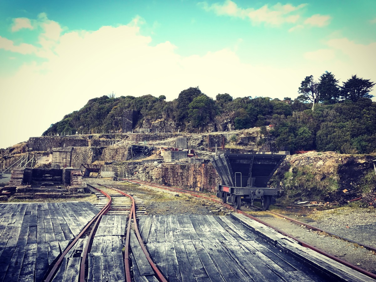 relics at Denniston Mine